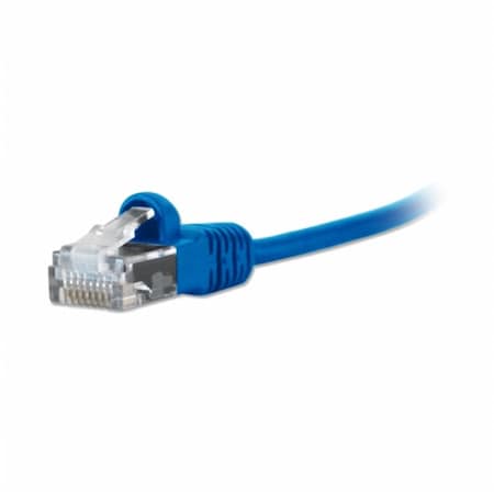 MicroFlex Pro AV-IT CAT6 Snagless Patch Cable 10 Ft., Blue